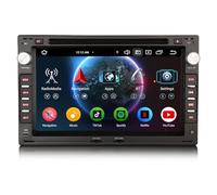 Erisin 8-Core Android 14 4GB+64GB GPS Navegación Estéreo Coche para VW Passat Golf 4 Sharan Polo Lupo T5 Multivan Skoda Octavia Seat Ibiza 6L 7" DVD CarPlay Android Auto Bluetooth 5.0 WiFi DSP Canbus