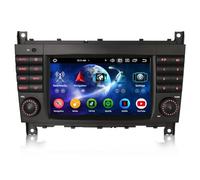 Erisin 8-Core Android 14 4GB+64GB GPS Navegación Estéreo de Automóvil para Mercedes Benz Clase C W203 Clase CLC W203 C180 Clase G W463 Wireless CarPlay Android Auto Bluetooth 5.0 WiFi DSP Dab+ CANBUS
