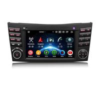 Erisin 8-Core Android 14 4GB+64GB GPS Navegación Radio Coche con Pantalla 2 DIN 7 Pulgadas Pantalla táctil para Mercedes-Benz Clase E/CLS W211 W219 CarPlay Android Auto Bluetooth WiFi 4G DSP Canbus