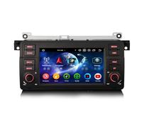 Erisin 8-Core Android 14 4GB RAM+64GB ROM GPS Navegación Estéreo de Automóvil para BMW Serie 3 E46 318 320 MG ZT Rover 75 7 Pulgadas IPS Pantalla CarPlay Android Auto Bluetooth 5.0 WiFi 4G DSP Canbus