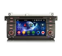 Erisin 8-Core Android 14 4GB RAM+64GB ROM GPS Navegación Estéreo de Automóvil para BMW Serie 3 E46 MG ZT Rover 75 7 Pulgadas DVD IPS Pantalla CarPlay Android Auto Bluetooth 5.0 WiFi 4G DSP Canbus