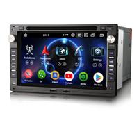 erisin 8-Core Android 14 Autoradio GPS para VW Bora Jetta MK4 Sharan Polo T5 Skoda Octavia Superb Dab CarPlay WiFi OBD2 BT5.0 DSP Canbus SWC Pantalla táctil 4GB+64GB