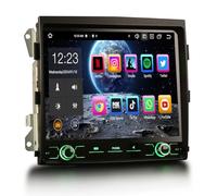 Erisin 8-Core Android 14 Bluetooth 5.0 GPS Navegación Estéreo de Automóvil para Porsche Cayenne 2010-2017 8.4 Pulgadas Pantalla táctil Multimedia Soporte CarPlay Android Auto WiFi Dab+ 4GB+64GB