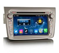 Erisin 8 Core Android 14 Radio Coche GPS Navegador para Alfa Romeo Mito GPS Inalámbrico Carplay Android Auto Bluetooth Manos Libres WiFi 4G Dab+ TPMS DVR DVD