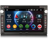 Erisin 8-Core Android 16 4GB+64GB GPS Navegación Radio Coche Bluetooth para VW Polo Passat Golf 4 Sharan Lupo T5 Multivan SKODA Octavia SEAT Ibiza 6L 7" Estéreo CD CarPlay Android Auto WiFi DSP Canbus