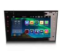 Erisin 8 Núcleos Android 12 4GB+64GB GPS Navegación Coche Estéreo de Automóvil para Opel Astra H Antara Corsa C/D Vivaro Zafira Vectra Meriva Signum 7" Soporte CarPlay Android Auto Buetooth WiFi Dab+