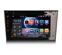 Erisin 8 Núcleos Android 14 4GB+64GB GPS Navegación Coche Estéreo de Automóvil para Opel Astra H Antara Corsa C/D Vivaro Zafira Vectra Meriva Signum 7" Soporte CarPlay Android Auto Buetooth WiFi Dab+