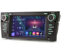 Erisin 8GB+128GB Android 14 Qualcomm Radio Coche para BMW Serie 3 E90 Berlina E91 Touring E92 Cupé E93 M3 Bluetooth 5.1 CarPlay Android Auto Pantalla Táctil Navegador GPS WiFi Canbus Dab+