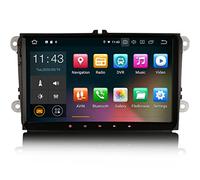 Erisin 9 Pulgadas Android 10 Coche Estéreo de Automóvil Bluetooth GPS Dab+ Radio para VW Passat Golf MK 5/6 Touran Skoda Seat Tiguan Jetta Octavia CarPlay Android Auto 4G WiFi A2DP