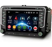 Erisin Android 16 DVD Radio de Coche Bluetooth para VW Polo Touran Golf 5/6