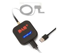 Erisin Dab+ Caja de Radio Digital con Kit de Antena amplificada para estéreo de automóvil Android 11 12 13 14