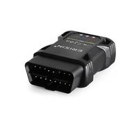 Erisin Mini OBD 2 V1.5 Bluetooth 5.0 Scanner de voiture sans fil Outil de diagnostic Adaptateur de couple Testeur de balayage pour iOS, Android Lecteur de code Windows avec application de couple ES359