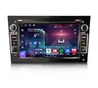 Erisin Qualcomm 8-Core 8GB+128GB Android 14 Radio Coche Bluetooth GPS Navegador para Opel Antara Astra H Corsa C/D Meriva Signum Vivaro Zafira 7" CarPlay Android Auto Dab+ WiFi 4G USB DSP SWC Canbus