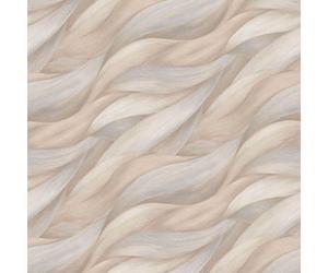 Erismann Informal Elegante Onda Papel Pintado Relieve Abstracto Vinilo Natural