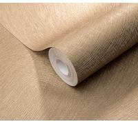 Erismann WTD 10403-30 - Papel pintado, diseño de pinceles, color dorado metálico brillante
