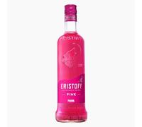 ERISTOFF Pink Vodka Liqueur, 18 % Vol, 70cL / 700mL, Vodka con intenso sabor a fresa