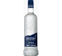 ERISTOFF Premium Triple Distilled Vodka, filtrado con carbón, 37,5 %, 70 cl | Vodka suave y puro para cócteles, destilado de gran pureza, ideal para celebraciones, 700 ml
