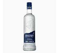 ERISTOFF Premium Vodka, 37,5 % Vol, 70cL / 700mL, filtrado con carbón vegetal, vodka con triple destilación