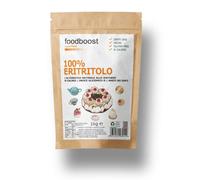 Eritritol 1 kg foodboost -sustituto del azúcar - 0 kcal - 100% puro - mismo poder edulcorante que el azúcar de cocina, apto para diabéticos y dietas bajas en calorías o equilibradas - contra la caries