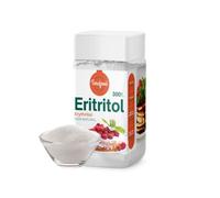 Eritritol 300G | Edulcorante Natural 100% | Sustituto de azúcar | Sin Gluten ni Lactosa | Cero calorías | Apto para Vegetarianos | Bajo indice Glucémico | Torafood