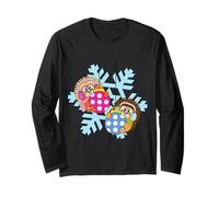 Erizo Bolas de árbol de Navidad Divertidas Lindas Xmas Navidad Manga Larga