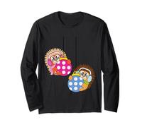 Erizo Bolas De Árbol De Navidad Divertido Lindo Navidad Manga Larga