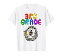 Erizo de 3er grado, regreso a clases, maestro Camiseta