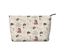 Erizo de Pradera,Neceser de Pana, Neceser de Maquillaje portátil, Neceser de Viaje