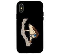 Erizo en Las Rocas | Divertido gráfico Animal de Boulder para Carcasa para iPhone X/XS