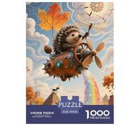 Erizo en Miniatura 1000 Piezas Rompecabezas Juego EduGatoivo Impresionante Puzzle Regalo para La Relajación para Regalos De Viaje, Presente 70x50cm/1000pcs