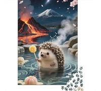 Erizo en Miniatura Puzzle De 1000 Piezas Desafío Rompecabezas Ocio Diversión De Habilidad para Toda La Familia 1000pcs (75x50cm)