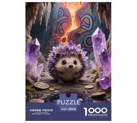 Erizo en Miniatura Puzzle De Papel 1000 Piezas Juego De Habilidad para Toda La Familia Idea De Regalo para Ella O Él para Adultos Y Jóvenes 38x26cm/1000pcs