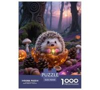 Erizo en miniaturaJigsaw Puzzles for Adults 1000 Pieces Age 12+ for Adults Challenge HighDifficulty Beautiful Decoration for Aduits Kids70x50cm/1000pcs