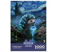 Erizo en miniaturaJigsaw Puzzles for Adults 1000 Pieces Age 12+ for Adults Challenge HighDifficulty Beautiful Decoration for Aduits Kids70x50cm/1000pcs