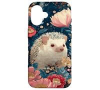 Erizo Floral Carcasa para iPhone 16