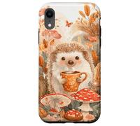 Erizo Floral Carcasa para iPhone XR