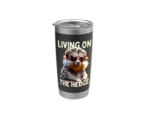 Erizo Living on the Hedge Erizo de vientre blanco Animal Vaso térmico de acero inoxidable de doble pared