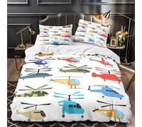 Erizo mascota Funda de Edredón Cremallera Oculta 3 Piezas Microfibra de poliéster Estampado 3D con Fundas de Almohada Transpirable Lindo animal pequeño Funda Edredon for jóvenes Double（200x200cm）