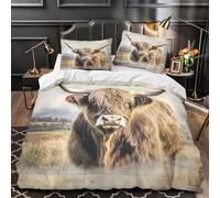 Erizo mascota Funda de Edredón Juego de 3 Piezas de poliéster Estampado 3D Cremallera Oculta incluye Fundas de Almohada Antialérgica Lindo animal pequeño Funda Edredon for niña King（220x240cm）