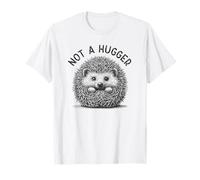 Erizo No Un Abrazador Divertido Introvertido Camiseta