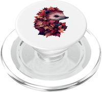 Erizo Otoño Hojas Otoño Naturaleza Amante Lindo Bosque Animal PopSockets PopGrip para MagSafe