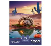 Erizo pigmeo Africano Puzzle De 1000 Piezas Un Desafiante Juguetes Descomprimidos para Toda La Familia Regalos Familiares para Adultos Y Niños 70x50cm/1000pcs