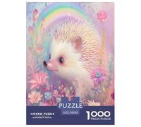 Erizo Puzzle Imposible,desafío for Adults Entretenimiento Creativo 1000 Piezas Obra De Arte De Juego De para Adultos, Regalos A Partir De 14 Años 70x50cm/1000pcs