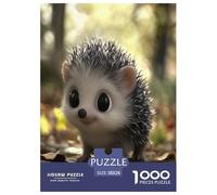 Erizo Puzzles Imposible,desafío for Adults Juego EduGatoivo 1000 Piezas Obra De Arte De Juego De para Adultos, Regalos A Partir De 14 Años 38x26cm/1000pcs