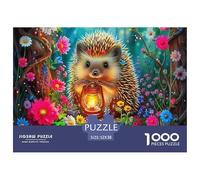 Erizo, Rompecabezas De 1000 Piezas, Juego Estimulante con Competencia Amistosa, Desafío Mental Y Diversión, Pasatiempo Grupos, Reuniones Y Momentos De Convivencia, Apto para Mayores D