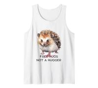 Erizo sarcástico Sin Abrazos, no es un Abrazo, Spikey Animal, Mujer Camiseta sin Mangas