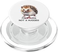 Erizo sarcástico Sin Abrazos, no es un Abrazo, Spikey Animal, Mujer PopSockets PopGrip para MagSafe