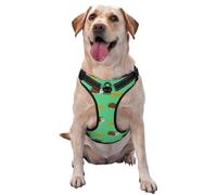 Erizos y Hojas,Arnés para Mascotas, arnés Reflectante Ajustable para Perros,XL