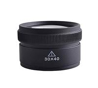 erkebspm Lupa de Lectura sin Mango 30X, Lente óptica sin distorsiones para Lectura, inspección, Costura, reparación, Pasatiempos y Manualidades