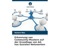 Erkennung von Community-Mustern auf der Grundlage von Ad-hoc-Sozialen Netzwerken